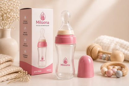 Miloona Tek Elle Besleme Biberonu